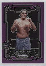 2024 Panini Prizm WWE Purple Prizm 79/149 The Great Khali #164 1co7