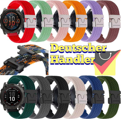 Armband Click Fit für Garmin Fenix 8 47mm/ 7 / 6 /Pro/5/Forerunner 22mm Instinct