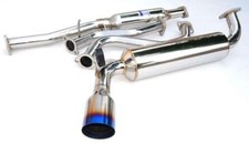 Invidia 60mm 101mm Tip Titanium Tip Cat-back Exhaust Fits 88-91 Civic Ef9 3dr Invidia 60mm 101mm Tip Titanium Tip Cat-back Exhaust Fits 88-91 Civic Ef9 3dr