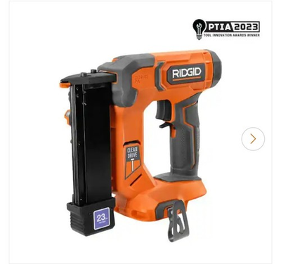 #ad #ad Ridgid R09898B Cordless Nailer 18V 23 Gauge 1 3 8 In. Headless Pin Tool Only $120.00