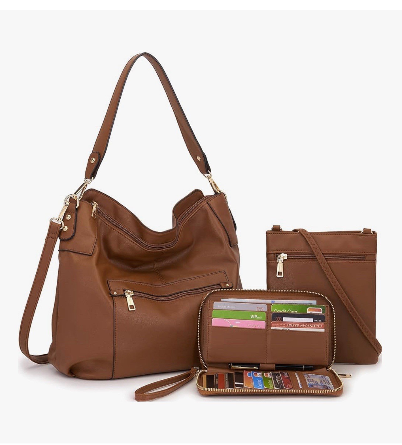 Large Crossbody Bags Ladies Shoulder Handbags Purse & Wallet
