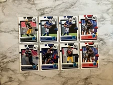 2022 Donruss Football 6 Card Rookie RC Lot | Watson, Doubs, Ford, Williams, Cook