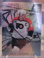 2021-22 UD SP game used Authentic Legens Eric Lindros /88