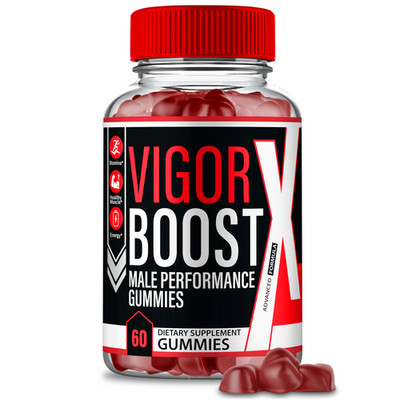 Vigor Boost Male Gummies, Advanced VigorBoost for Men Vitality & Energy 60ct
