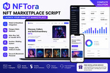 NFTora - NFT PHP Marketplace | Web3 NFT Platform | Polygon Matic Marketplace