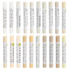 20Pcs Furniture Repair Crayons Touch Up Pen Markers Light Color Series