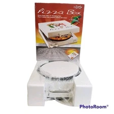 Cuizen PIZ-4012 Pizza Box Countertop Pizza Oven 12" Rotating Pan NEW OPEN BOX