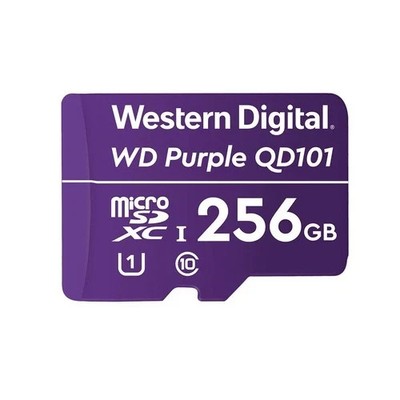 Western Digital Purple  256GB Surveillance DashCam microSD Card