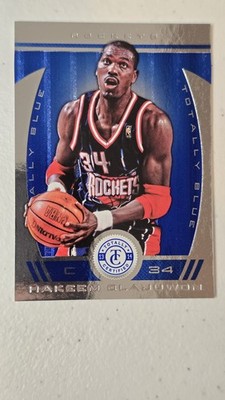 2013-14 Totally Certified Hakeem Olajuwon Totally Blue #/49 The Dream Rockets