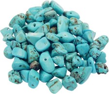 450PCS Turquoise Irregular Chip Stone Beads 5-8mm Gemstones Crystal L