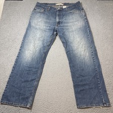 Levi's 559 Men  s 38x30 Denim Blue Jeans Relaxed Straight Fit Zip Fly Work
