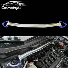 Polished Aluminum Engine Upper Strut Tower Bar for Honda Civic 10th-Gen 16-21
