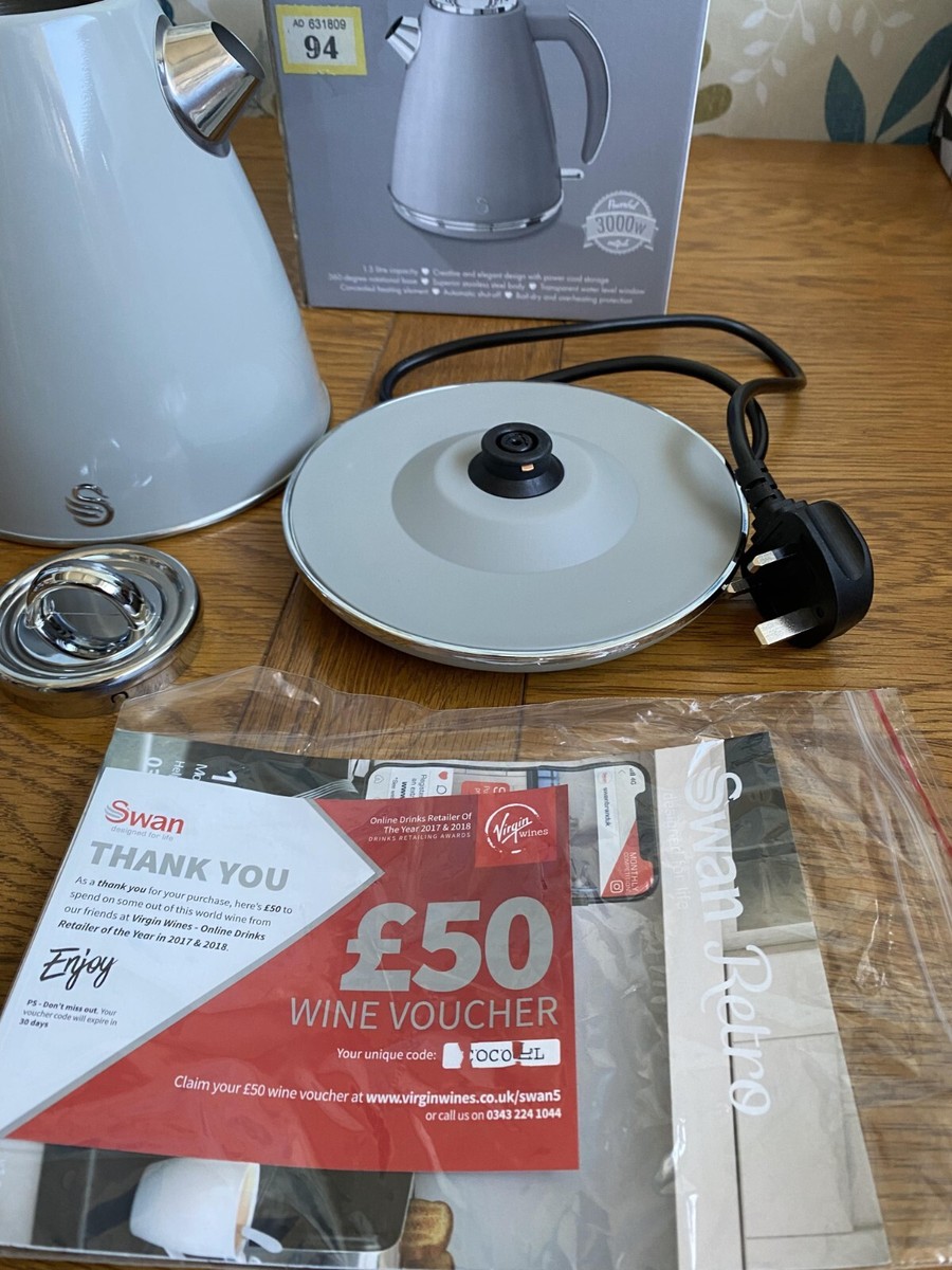 SPARE PARTS FOR Swan Retro Jug Kettle 3KW, Litres MODEL