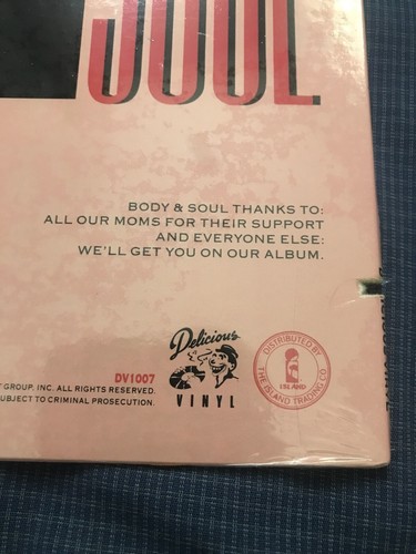 BODY AND SOUL DANCE TO THE DRUMMER’S BEAT 12” RECORD (Sealed) Year-198Nine - Picture 4 of 7