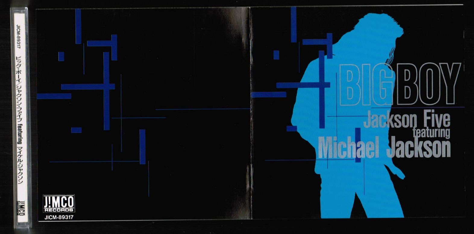 Promo MICHAEL JACKSON Big Boy JAPAN CD JICM89317 w/OBI+P/S BOOKLET