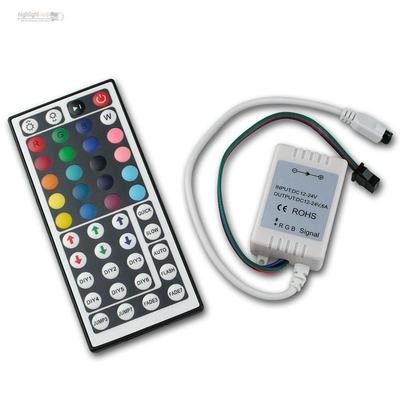 LED RGB Controller m IR Fernbedienung Extended für LEDs, Steuerung RGBs LEDs