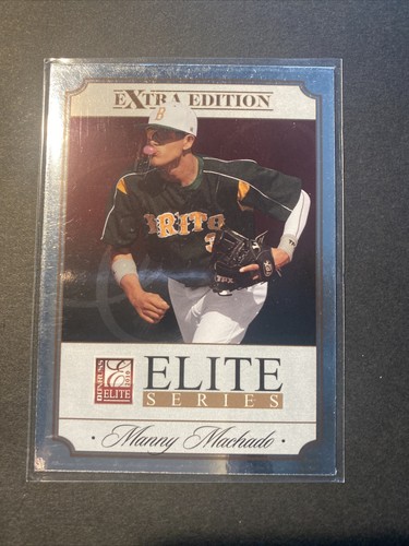 2010 Panini Elite Series Extra Edition Manny Machado Padres: Prospect Card - Picture 1 of 2