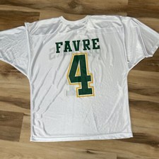 Brett Favre Jersey Mens XXL Green Bay Packers White 4 Vintage 90s