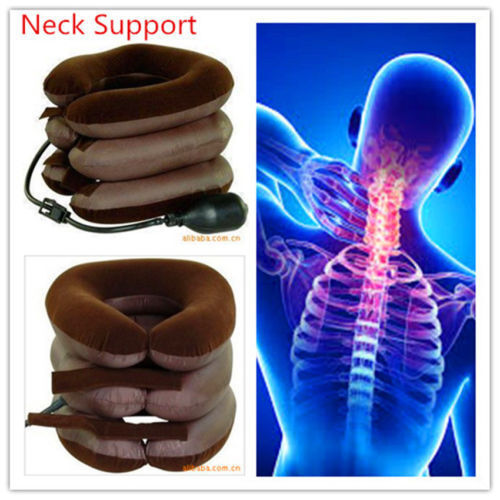 NECK TRACTION SUPPORT AIR PNEUMATIC 3 layers NECK SUPPORT Headache Shoulder Pain - Afbeelding 1 van 6