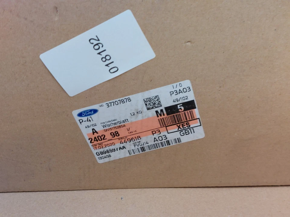 Ford Ecosport Mk2 Front Left Wiper Blades X4 LHD 2016-2019 2402898 Genuine NEW - Image 3 of 4