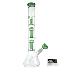 16 Glass Bong Glass Water Bongs Bowl Tornado Percolate Pipe Hookahs 14mm Bowl