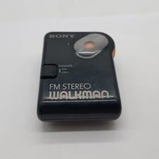 Vintage Sony Walkman FM Stereo SRF -36 With Belt Clip - Tested WORKS 