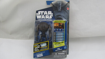 2010 Hasbro Star Wars TCW Super Battle Droid CW16 Galactic Battle Game Figure
