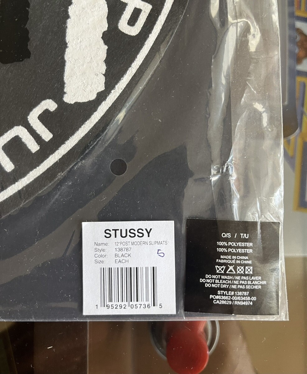 1000% authentic rare PAIR of Stussy genuine 12” vinyl record 1000% authentic rare PAIR of Stussy genuine 12” vinyl record