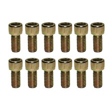 Sbc Zinc Allen Head Header Bolt Kit 283 305 327 350 383 400 Sb Chevy 9825