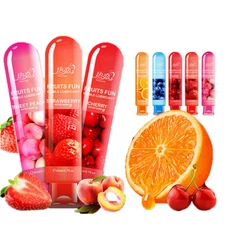 Fruit Flavor Sex Oil delay gel for Men Enhance long Time Lubricant Sex Adults