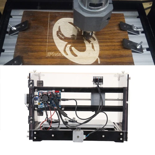 3-Axis 3D Mill Engraver DIY Engraving Tool 3018-SE V2 CNC Milling Laser Machine