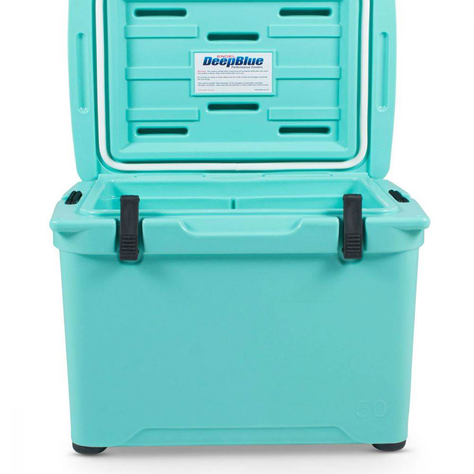 ENGEL 48 Quart 60 Can High Performance Roto Molded Ice Cooler Chest, Sea Foam