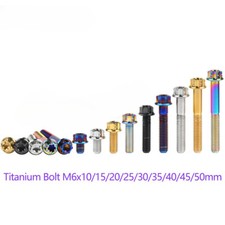 Titanium Torx Bolt M6x10 15 20 25 30 35 40 45 50mm Flange Head Torx Screw Grade5