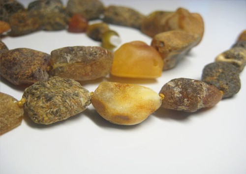Genuine Raw Healthy Amber Baltic Amber Necklace 30 grams 21 in !!! - Picture 5 of 6
