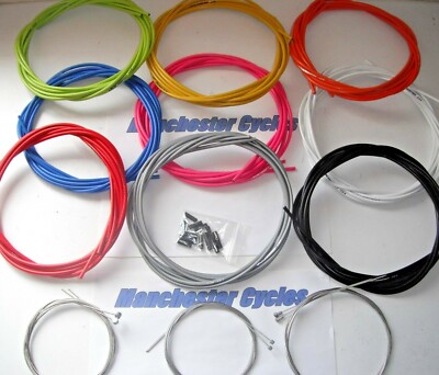 NEW Jagwire Stainless Steel Bike Cable Set Brake Gear Front