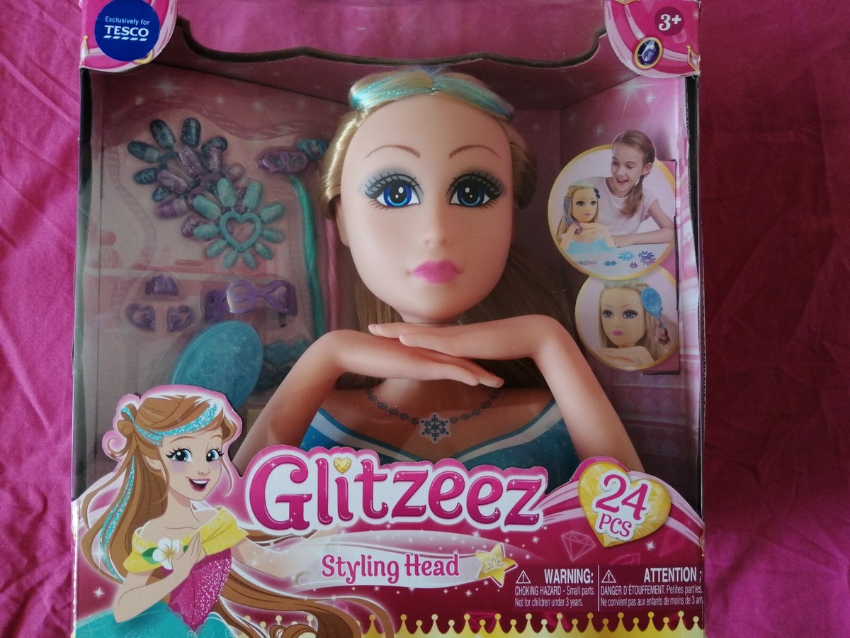 Glitzeez Styling Head 24 pcs BRAND NEW UK