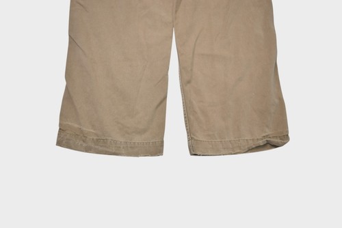 American Eagle Pants Mens 32x32 Khaki Cargo Heavyweight Cotton Relaxed Fit - Picture 8 of 8