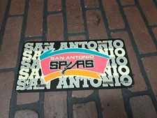 San Antonio Spurs License Plate Vintage NBA Basketball Tag Express USA Made