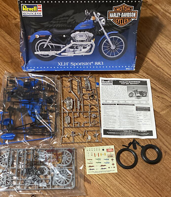 Vintage HARLEY-DAVIDSON XLH SPORTSTER 883 1:8 Scale Model Kit | eBay