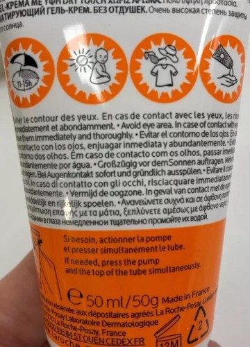 NEW La Roche-Posay Anthelios 50+ SPF gel-creme Anti-brillance Sunscreen - Picture 9 of 10