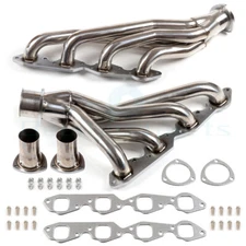 For Chevy GMC Big Block V8 396 402 427 454 502 Shorty Stainless Steel Header 7.4