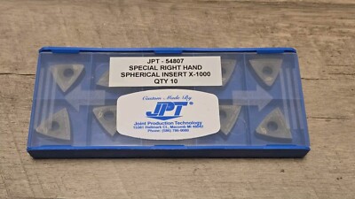 (10) Joint Production Technology 54807 Special Right Hand Spherical Insert JPT