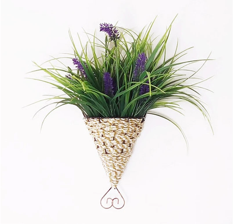 Wall Plant Pot Flower Hanging Planter Garden Basket Decor Pots Holder Indoor  - Image 2 of 3