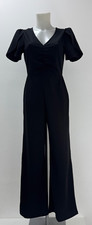 Ladies New Ex Lipsy Black Jumpsuit Size  8 10 12 14 16