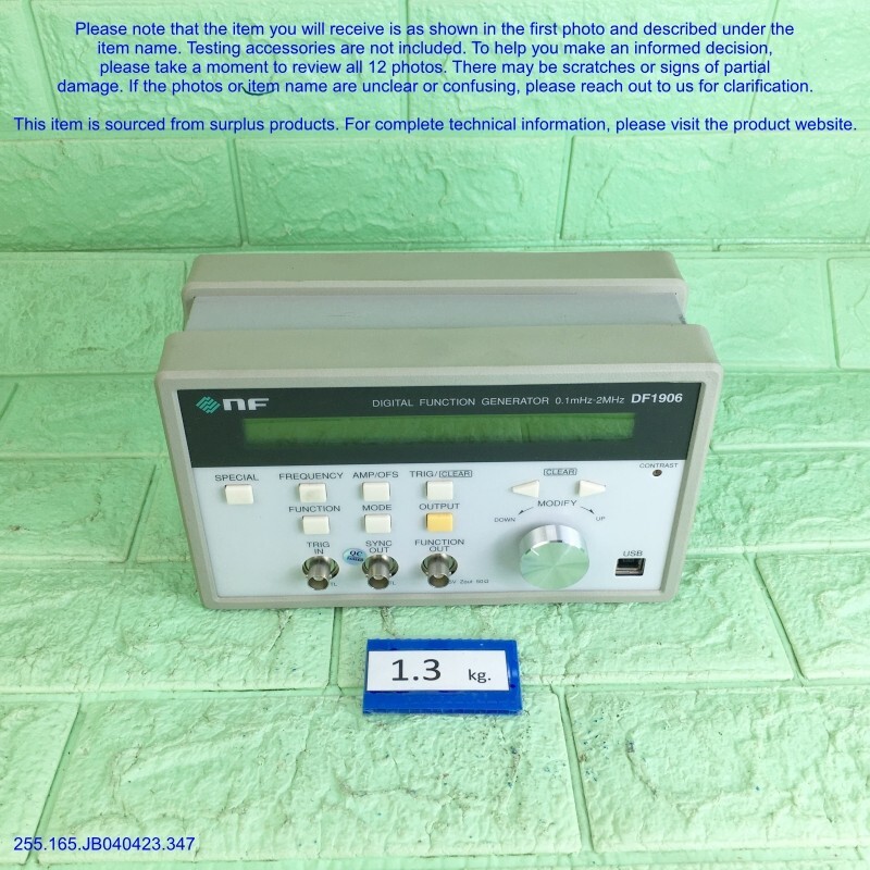 NF DF1906 DIGITAL FUNCTION GENERATOR デジタルファンクション NF DF1906 DIGITAL FUNCTION GENERATOR デジタルファンクション