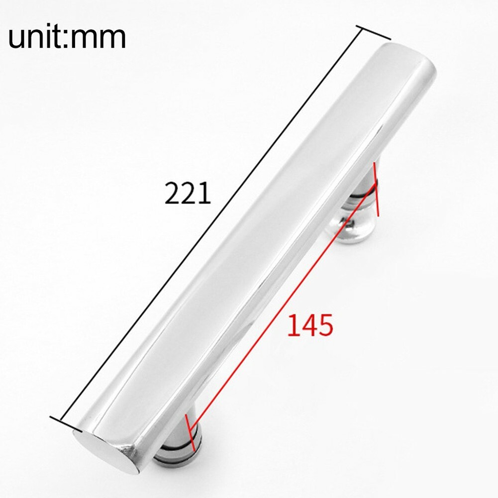 Shower Door Handle Parts Replacement 145mm Hole Pitch Sliding Knob 1pcs