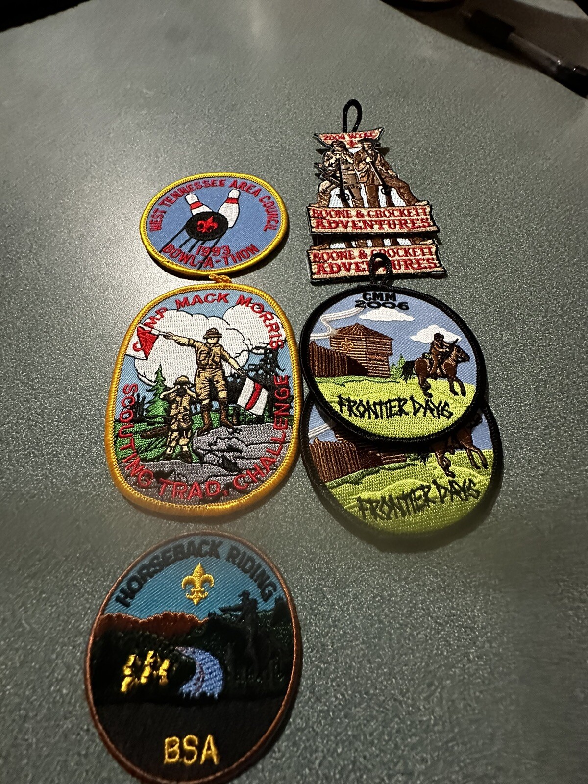 WTAC CAMP MACK MORRIS Set Of 7assorted Patches. eBay