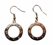 Xena Warrior Princess Chakram French Wire Earrings 