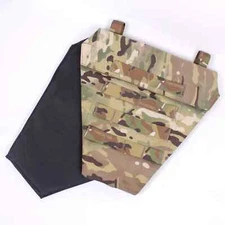 Adjustable LAP style Groin/Pelvic Protector Baffle Panel Lower Hanging Pouch