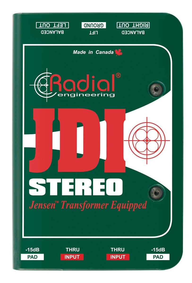 Радиальный JDI Stereo Passive DI Direct Box